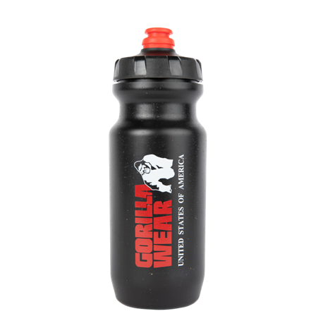 Gorilla Wear Sustainable Grip Vesipullo 500 ml Musta