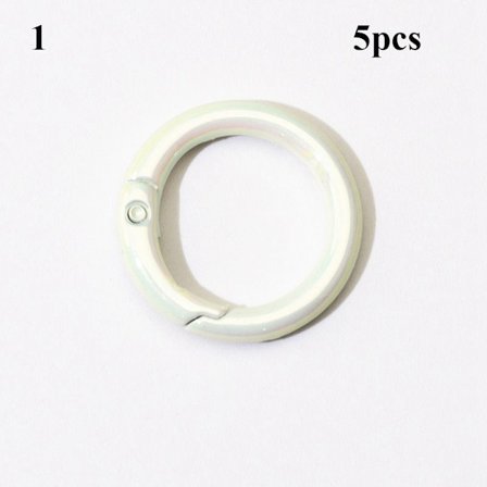 5 stk fjeder O-ring spænder karabinhage 1 1