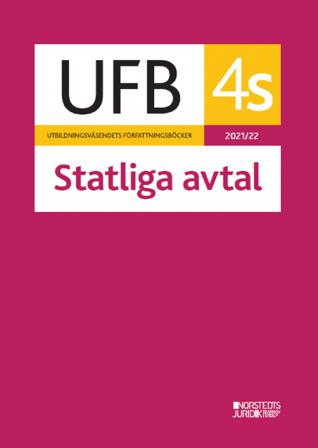 UFB 4 S Statliga avtal 2021/22 - Bok - Häfte