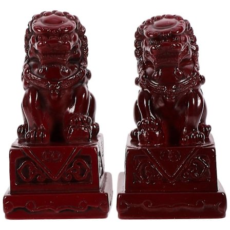 1 pari Leijonaveistos Koriste Mini Leijonasisustus Toimisto Koti Leijonakoriste