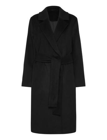 2Nd Liviana - Classic Wool Outerwear Coats Winter Coats Black 2NDDAY