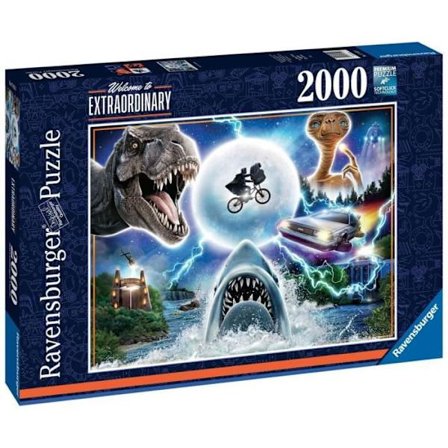 Ravensburger - Pussel 2000 bitar - Universals kultfilmer