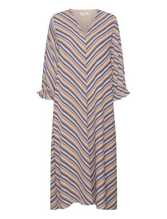 Clementine Print Ls Dress Patterned Modström