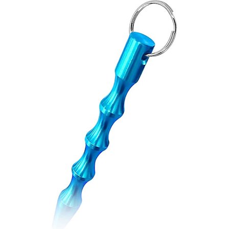 Nøkkelring kvinner Beskyttelsesnøkkelring egnet for kvinner eldre tenåringer spiraldesignhåndtak for bedre bruk sikkerhetsnøkkelring 1 pakke