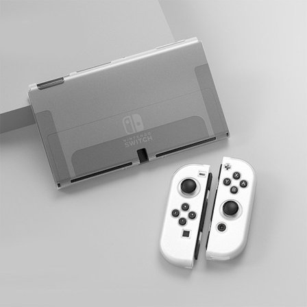 Mjukt skyddande fodral för Nintendo Switch OLED-konsol + Gamepad