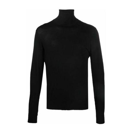 Dolce & Gabbana Turtlenecks Sort, Herre Rullekraver