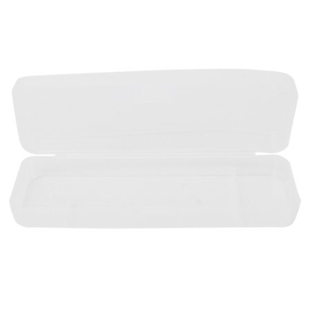 Resefodral för manuell rakhyvel, transparent, ventilerande förvaringslåda