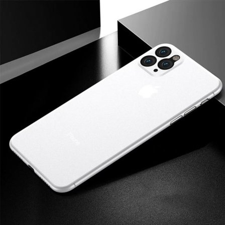 Elegant Ultra tunn skal iphone 12 mini -Frostad transparent