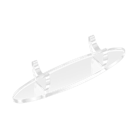 Klar penneskjermholder stativ til visning for malerkunstner kunstlærer