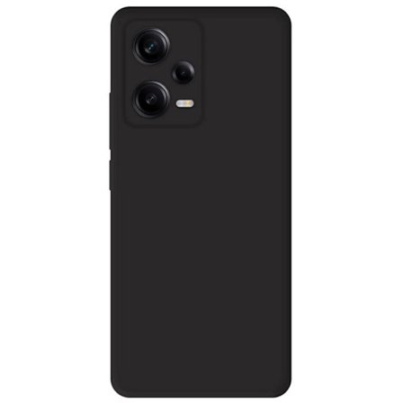 Svart silikonfodral - Kompatibel med Xiaomi Redmi Note 12 Pro 5G