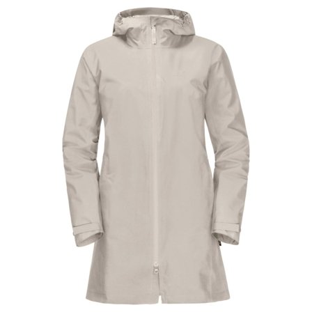 Jack Wolfskin Women's Jwp Coat (2019) Women rain jackets White S
