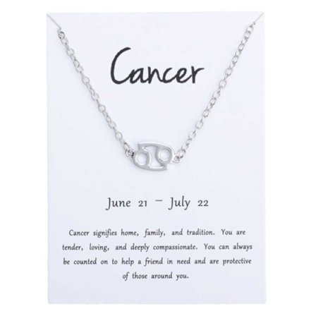 Gave armbånd stjerne skilt kræft kræft armbånd sølv