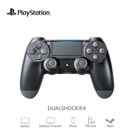 2 kpl PS4-ohjainta DoubleShock Langallinen PlayStation 4:lle Musta
