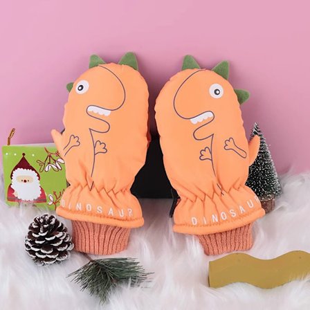 Skihansker Votter Barn ORANGE