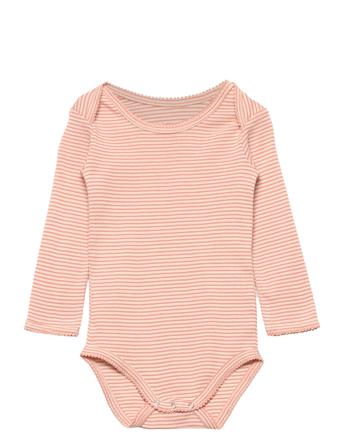 Baby Body Bodies Long-sleeved Multi/mønstret Noa Noa Miniature