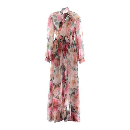 Dolce & Gabbana Maxi Dresses , Roze , Dames , Maat: S Maxi jurken