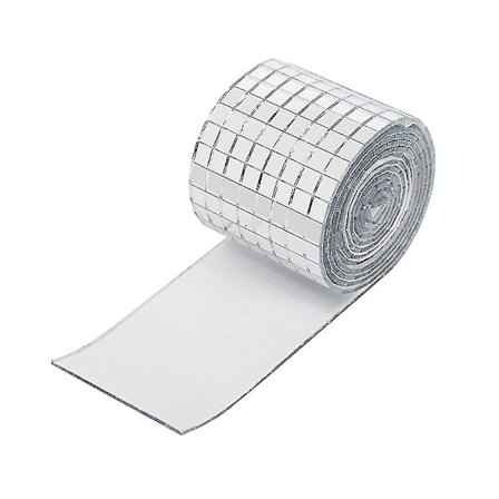 Selvklæbende Vægklistermærker Mini Firkantede Spejle Mosaikfliser Til DIY Håndlavede Håndværk, bold, fest Hjem Dekoration Klistermærke