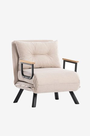 Hanah Home - Vuodesohva Sando, 1:n istuttava - Beige - Vuodesohvat - - Homeroom