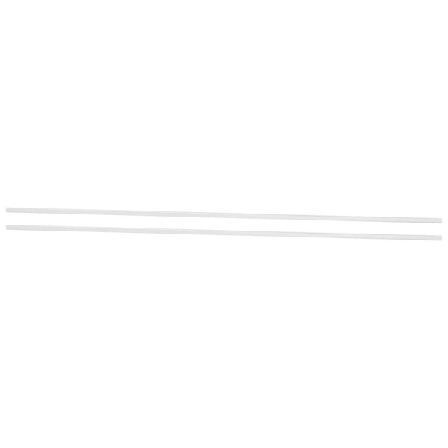 3Mm x 250Mm Rund Form Solid Akryl Stang Pmma Ekstruderet Bar Klar 2Stk