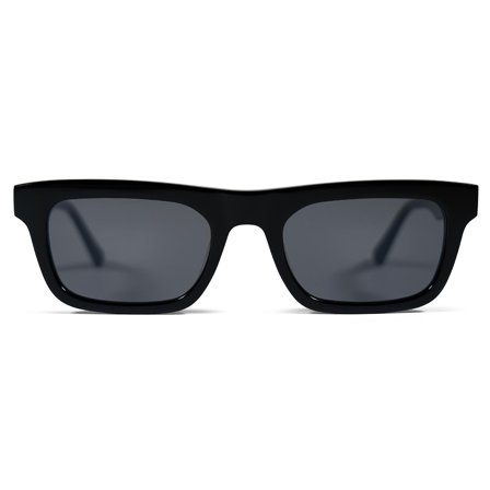 MessyWeekend | Gafas de sol en negro y gris DYLAN para hombres - Gafas de sol cuadradas