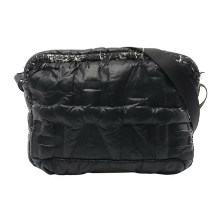 Chanel Vintage Pre-owned Shoulder Väska svart, Dam Vintage Väskor, Dam, Storlek: ONE SIZE