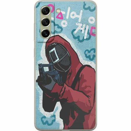 Samsung Galaxy S21 Fe 5g Genomskinligt Skal Squid Game