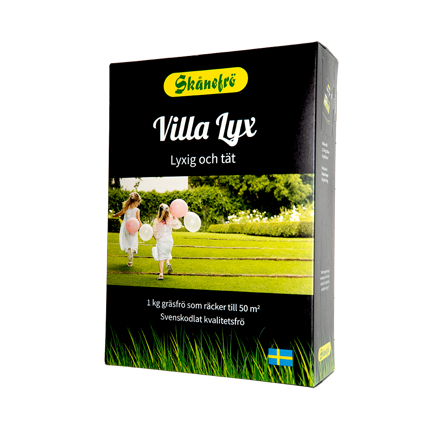 Skånefrö Villa Lyx 631202 Græsfrø 1 kg, Dyrkning