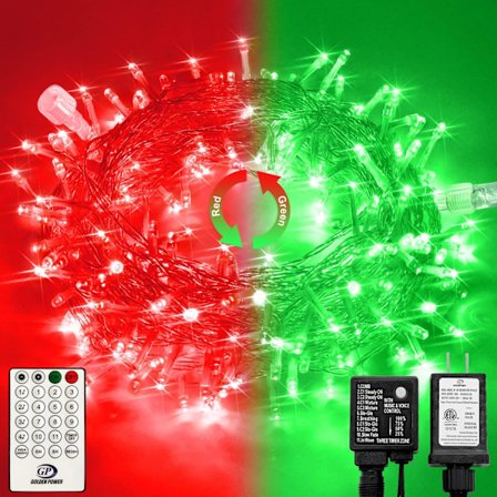 Varmvita julbelysning för inomhusbruk, 10 meter 100 LED julbelysning