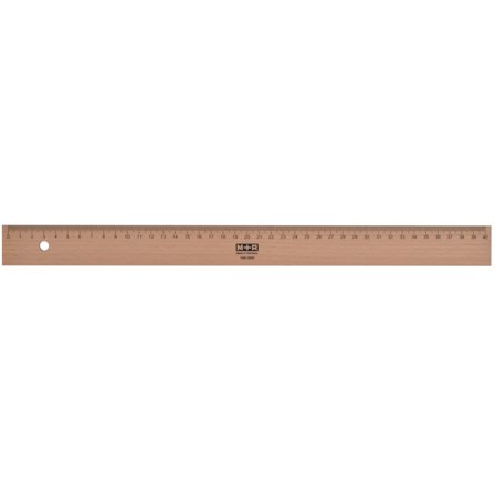 Wooden Ruler 40 cm