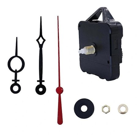 Clock Mechanism Battery Operated DIY Repair Part Replaces 17mm Shaft