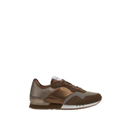 Pepe Jeans Sneakers , Bruin , Dames , Maat: 40 EU