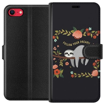 Yhteensopiva Lompakkokotelo Apple Apple iPhone 8 Viisauden laiskuus