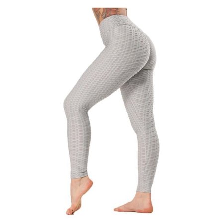 Grå Tiktok Tights Leggings med mönster Tie Dye Leggings