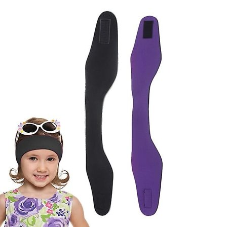 2 stk Sports Hodebånd Barn Voksen Bad Svømming Vanntett Ørebeskytter Hodebånd