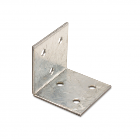 Heco 792404020210 Minivinkel varmförzinkad 2,0 x 40 x 40 x 20 mm, Beslag