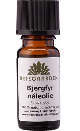 Urtegaarden Bjergfyrnåleolie 10 ml, Skincare, Ansigtspleje, Ansigtsolie