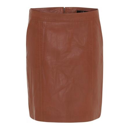 Btfcph, Pencil Skirts Bruin, Dames, Maat:M,leer