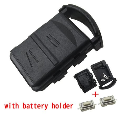 Fjärrbilsnyckelskal för Vauxhall Opel Corsa C Combo Tigra Meriva Agila Combo 2 Knappar Nyckel Biltillbehör