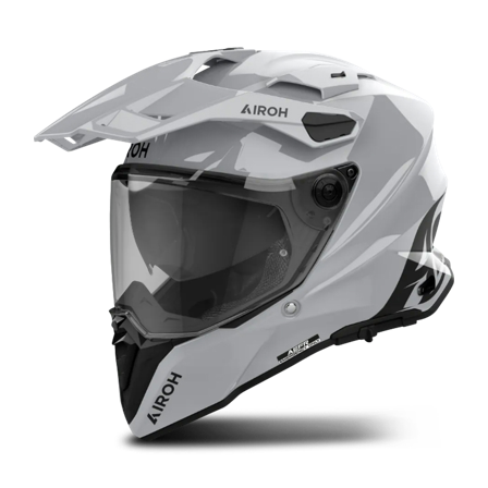 Helhjelm Airoh Commander 2 Sementgrå glanset S