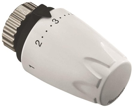 TA TRV Nordic Termostaatti valkoinen, M30 x 1,5 6-28°C, Lämmitys