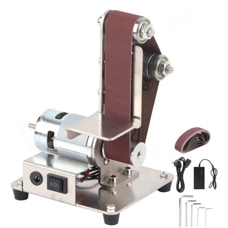 775 Multifunktionell slipmaskin, Mini elektrisk bandslip, DIY slipmaskin, 110-240VEU-kontakt KLB
