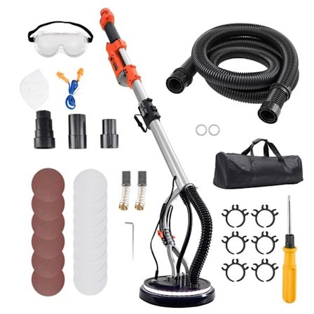 Giraffesliber-Duoku-1010 W-til Vægge og Loft, Indbygget Støvsugerslange-1000-2200 omdr/min-LED-belysning