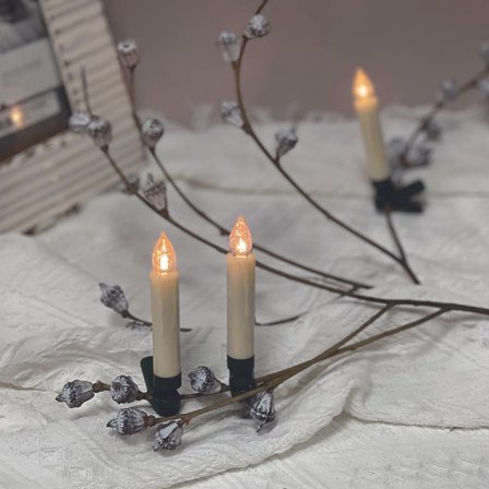 SYNERGY Xmas Kerzen 24er Set