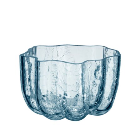 Kosta boda Crackle Lysestage 5,8 cm, cirkulær - Circular glass | KitchenOne