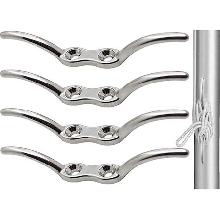 Båtkrok fortøyningskrok blindkrok masttaukrok rustfritt stål båttaukrok for markiser taubåt bryggedekk base marin båtfeste A