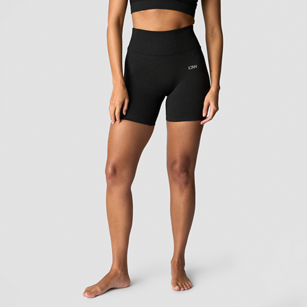 ICANIWILL Soft Seamless Shorts Musta