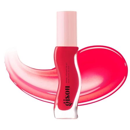 Gisou Honey Moisturizing Lip Oil, en leppeolje som inneholder honning for fuktighet.
