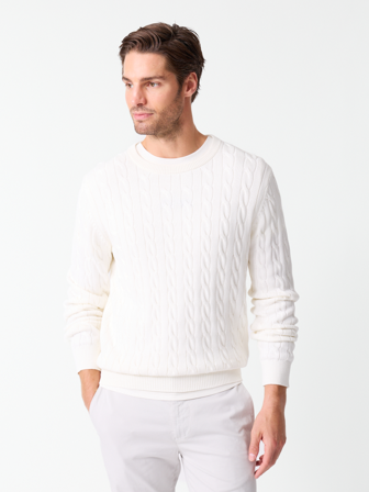 Jean Paul - Michel genser - Herre - Hvit - Gensere - XXXL