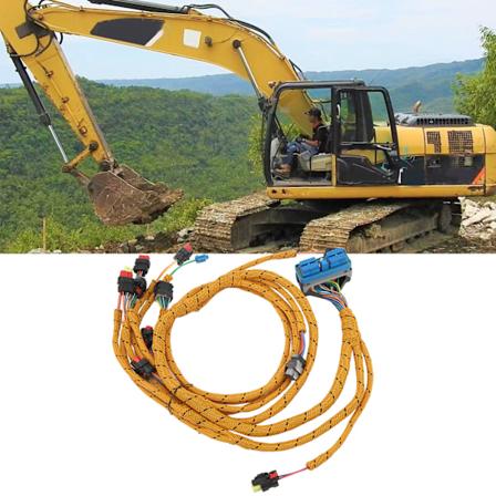 Motorledningsnett 2964617 Slitasjestykt erstatning for CAT 320D E320D C6.4 Gravemaskinmotor