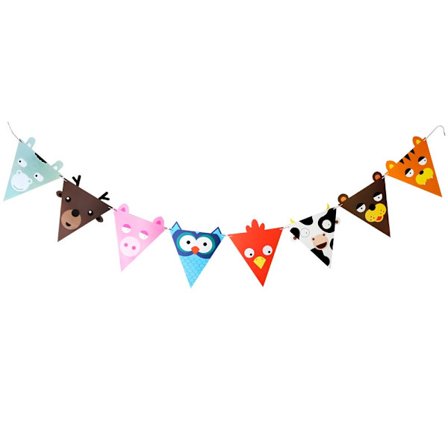 2Sett Bunting Bursdagsbanner B B